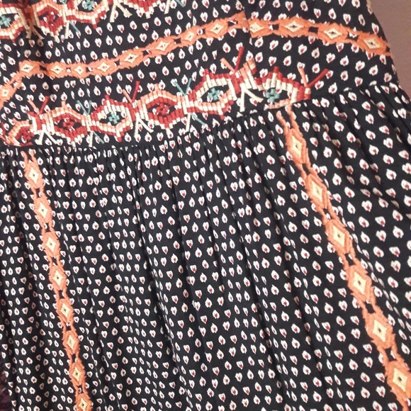 *RARE* THML Boho Embroidered Dress - S - Picture 6 of 6